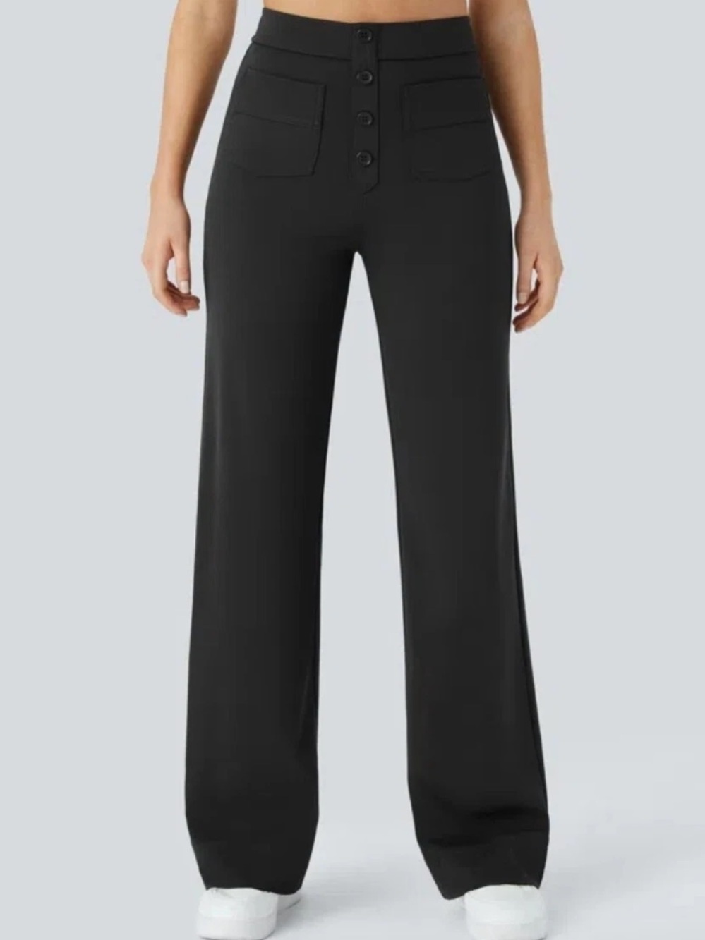 Halara black daystretch high waist stretch pull on pants size XS